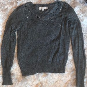Jeweled sweater